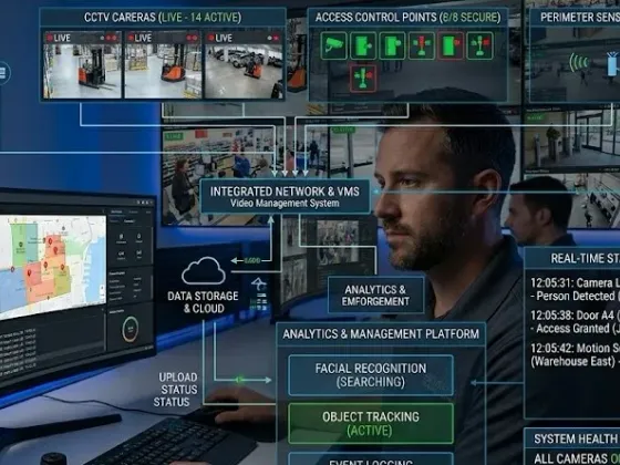 Commercial security system and access control installation for Chicago businesses