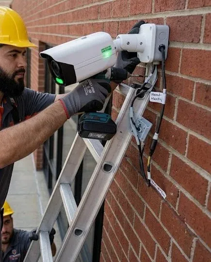 Security camera installation and surveillance system setup in Chicago